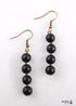 Boho Earrings, RH Dangle Earrings, 3 Balls